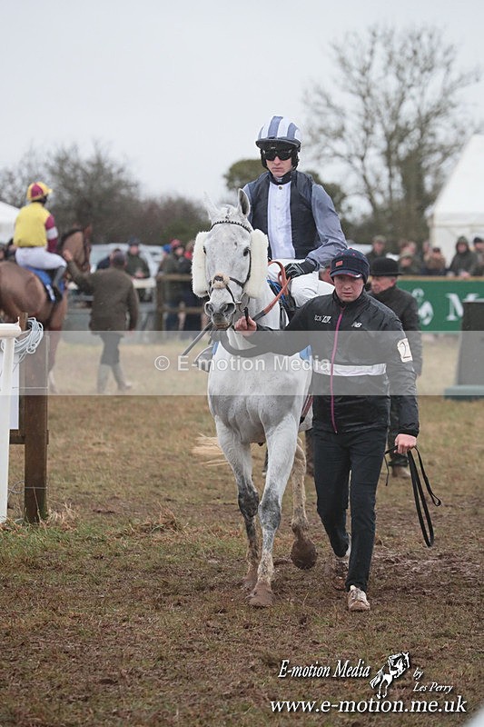 PtP 260125 413 - Cocklebarrow Point-to-Point racing with the Heythrop Hunt 26/01/25