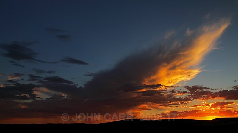 Accommodation Hill SunSet-3-0182 - STORM/CLOUD CHASE PHOTOS 23/1/2012