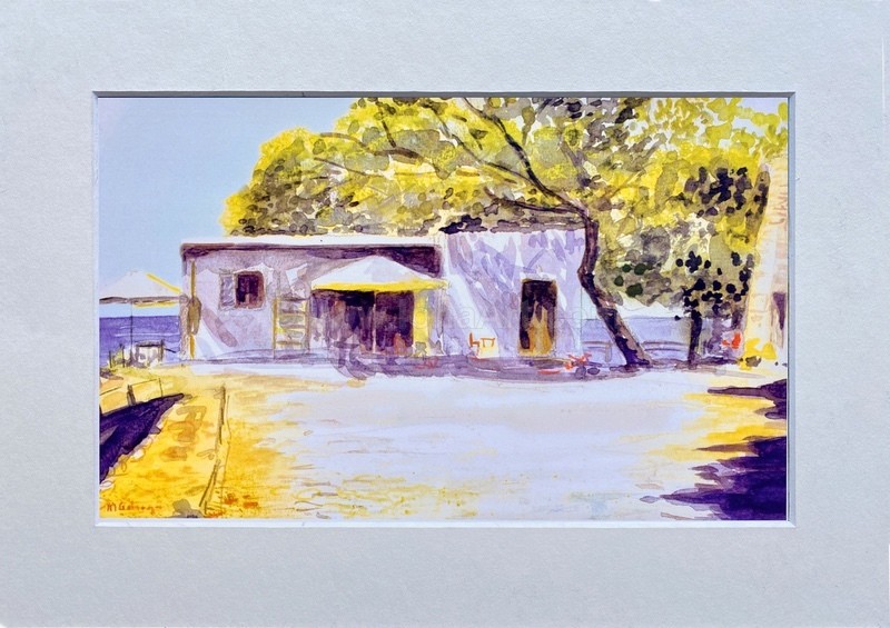 Coffee Time at Marianna's - Isle of Skyros