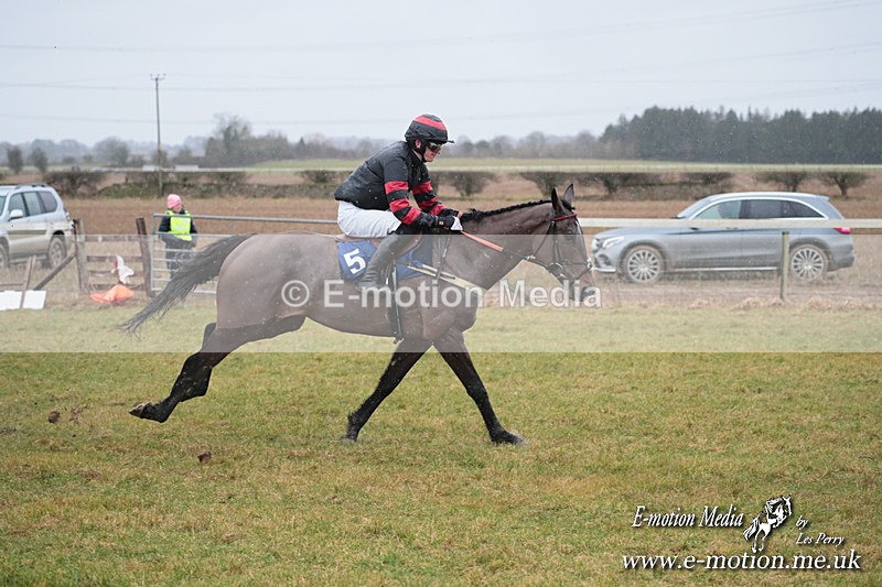 PtP 260125 81 - Cocklebarrow Point-to-Point racing with the Heythrop Hunt 26/01/25