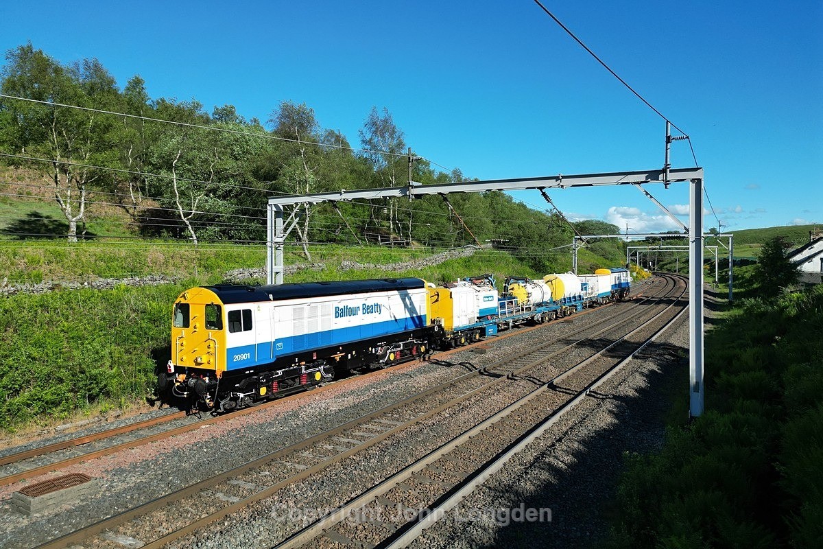 JL - 27.5.24 20901 20905 6J09 Shap Summit - Oxenholme, Shap Loop - Latest shots