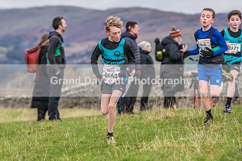 Cunswick U13-84 - Kendal Winter League Cunswick Scar Junior Under 13 Fell Race Sunday 26th January 2025