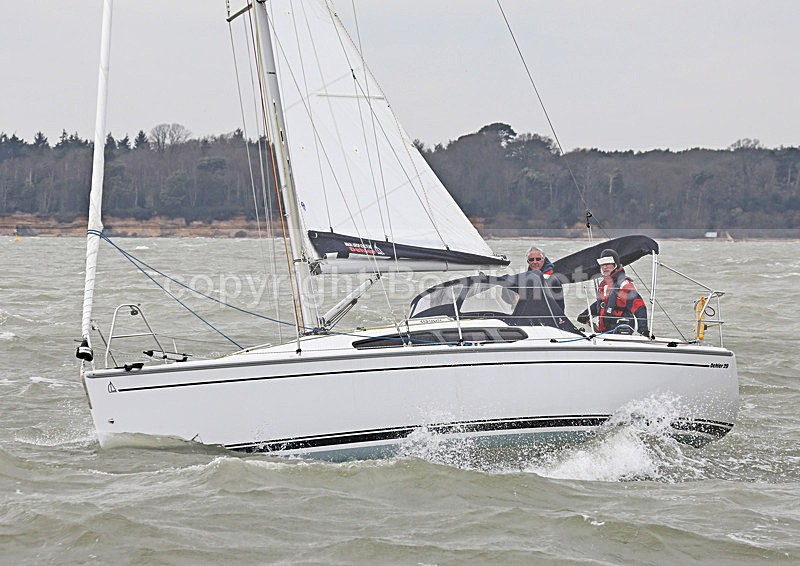 130331 MISS GEORGINA GBR2519L  DEHLER 29 WT7A4020 - Sailboats - monohull