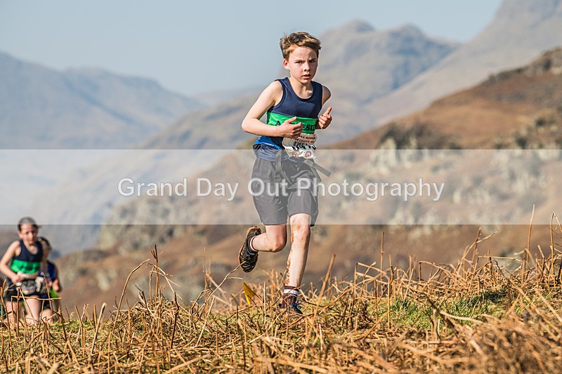 Elterwater-55 - Kendal Winter League Elterwater Under 13 Fell Race Sunday 9th March 2025
