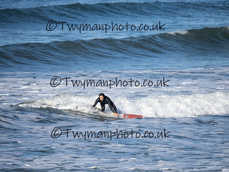 PA274457 - Westward Ho! surfers 27/10