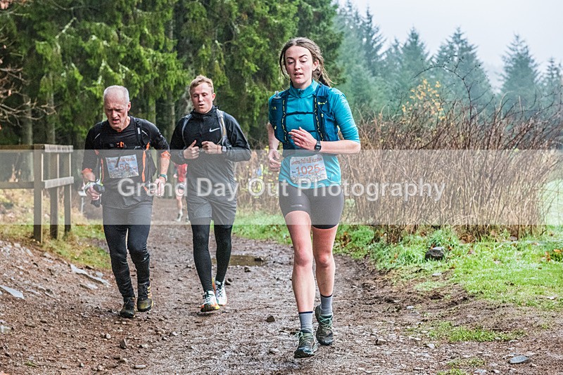 Glentress-154 - High Terrain Events Glentress Winter Trail half Marathon & 10K Trail Run Saturday 19th November 2022