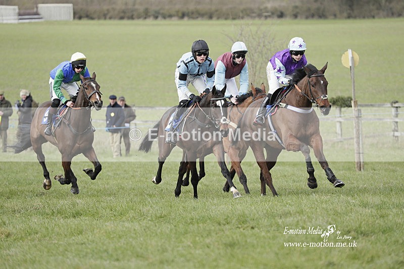 PtP 250223 027 - Kimblewick Hunt Point-to-Point Kingston Blount 25/02/23