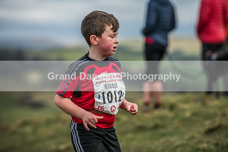 Helm Hill U9-55 - Kendal Winter League Helm Hill Under 9 Fell Race Sunday 16th March 2025