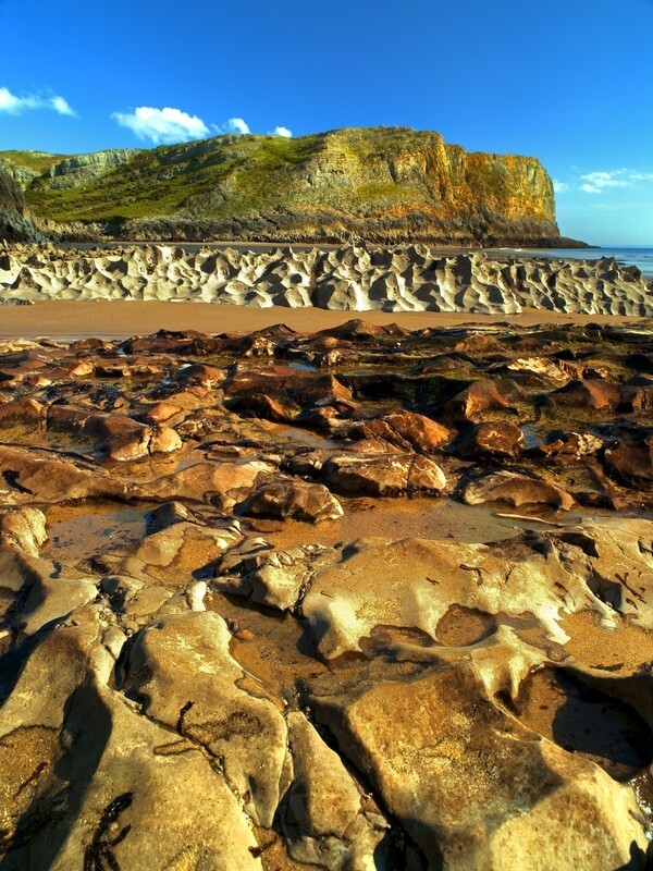 Mewslade Bay Pembrokeshire Wales UK - Land