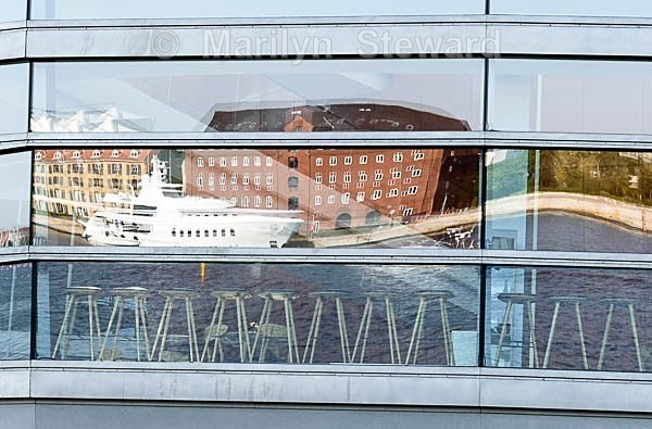 Copenhagen-Opera house relections - Scandinavia and The Baltics