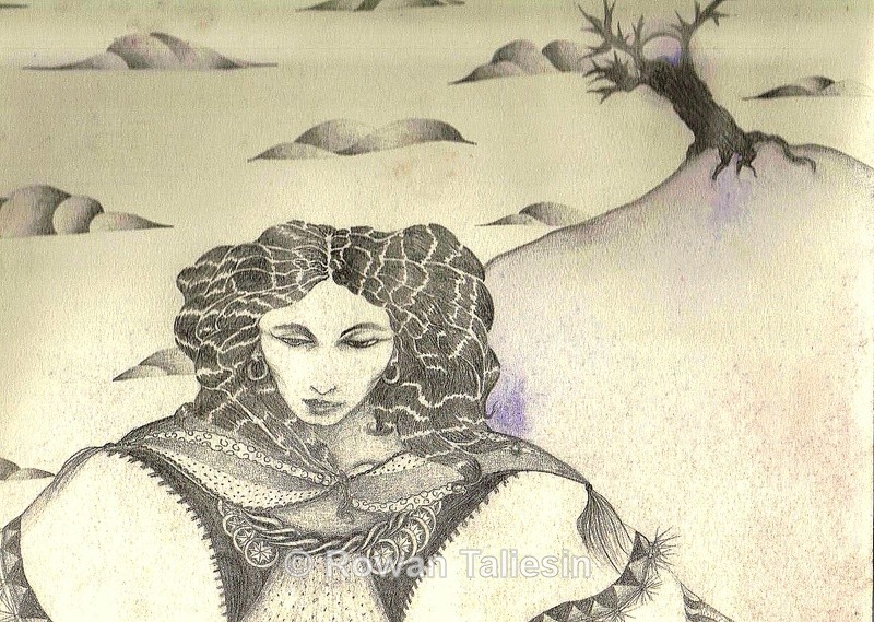 Gypsy  © Rowan Taliesin 1984 - MY JOURNEY AS AN ARTIST