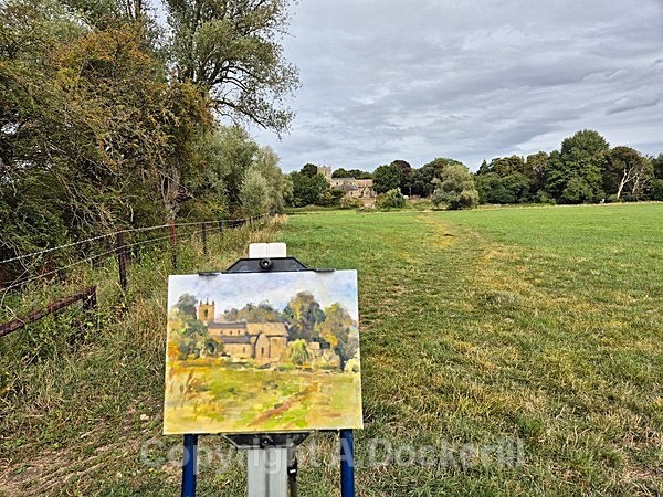 Hollywell Church - Oil Paintings