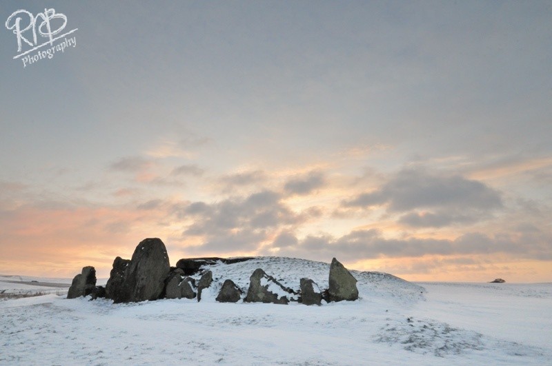 West Kennet Longbarrow - Winter 2 - Wiltshire & West Country Landscapes