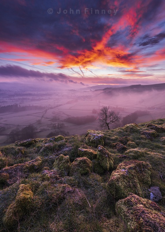 Red Sky in the Morning, Peak District - Peak District & surrounding area
