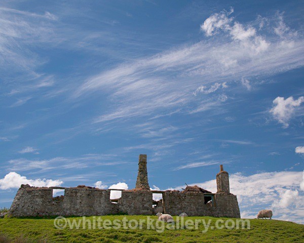 Old Ruins, Uist - Scottish Highlands