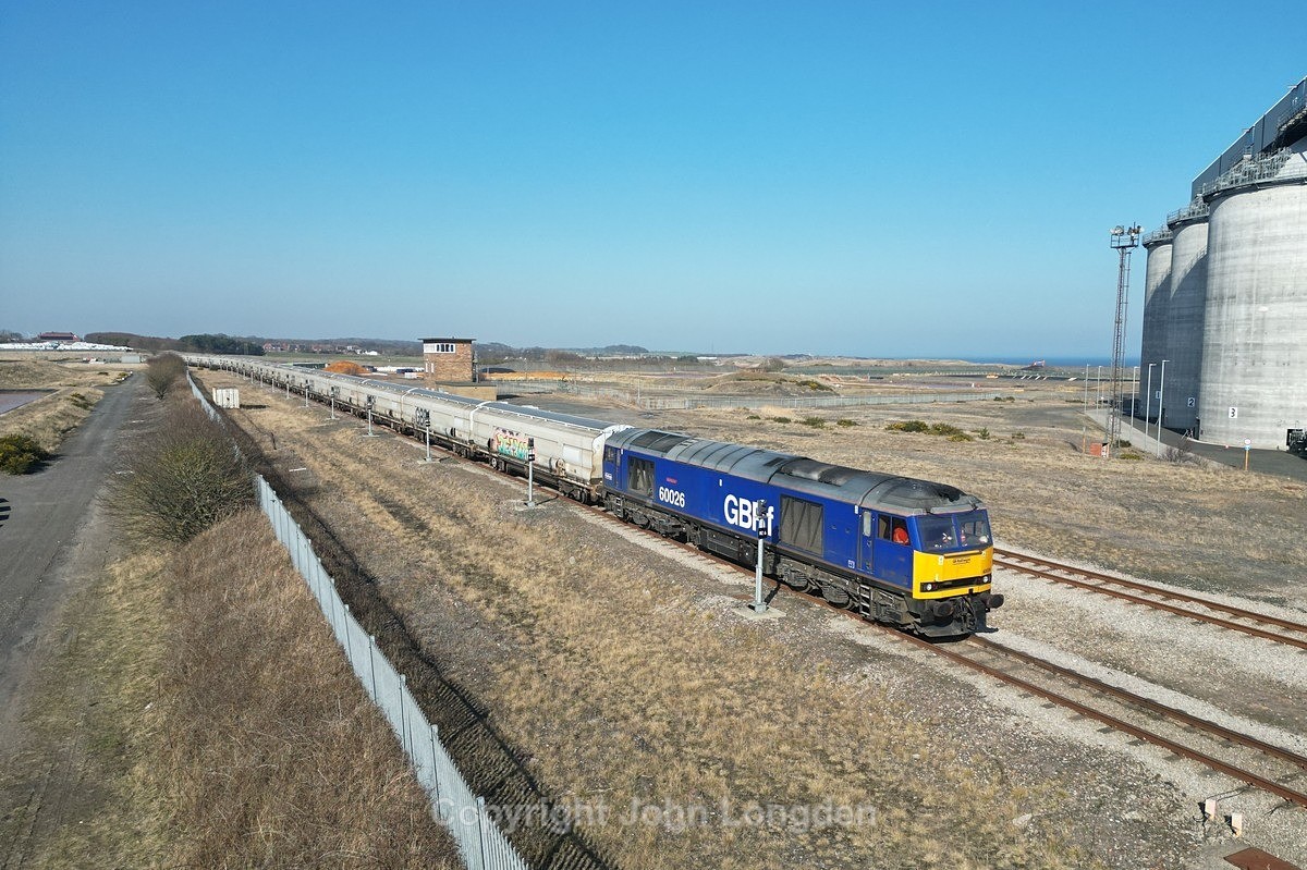 JL - 6.3.26 60026 6N87 Lynemouth - Tyne CT, Lynemouth - Latest shots