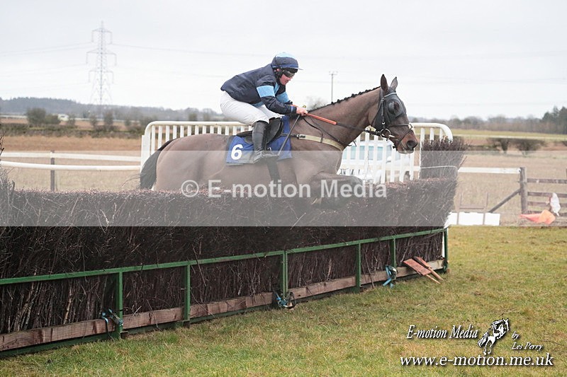 PtP 260125 352 - Cocklebarrow Point-to-Point racing with the Heythrop Hunt 26/01/25