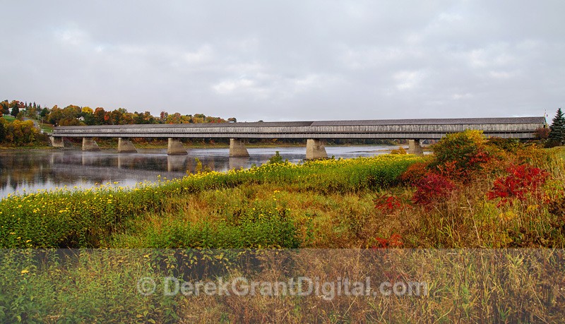 Covered Bridges of New Brunswick Canada - New Brunswick Landscape