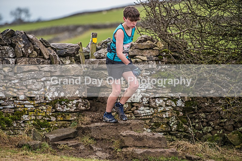 Cunswick U15  U17-52 - Kendal Winter League Cunswick Scar Junior Under 15 & 17 Fell Races Sunday 26th January 2025