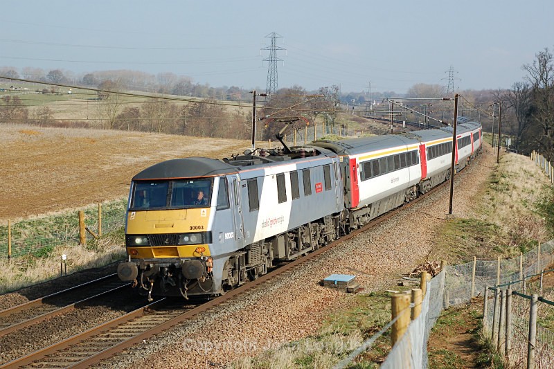 JL - 3.4.16 90003 1P23 09.00 Norwich - Witham, Bentham - Elsewhere on the network