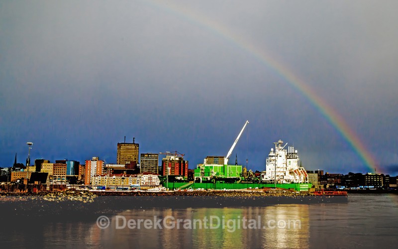Saint John Harbour, Rainbow, Yellowstone
