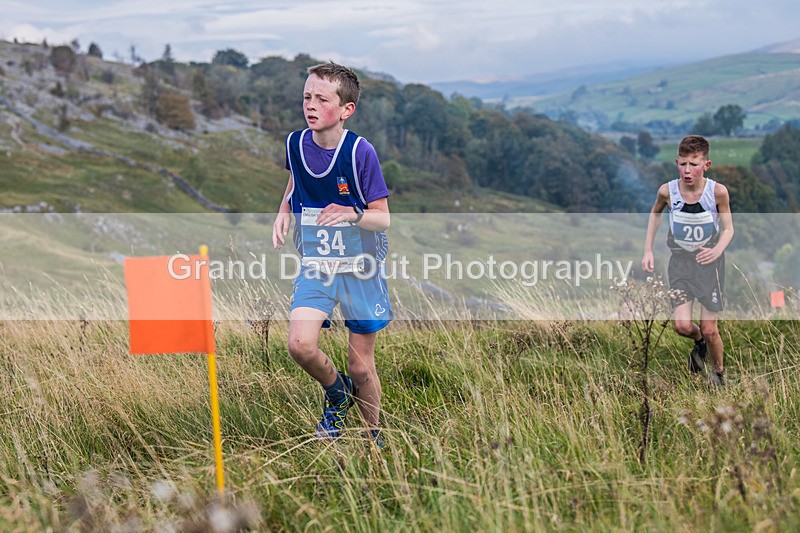 Year 7-172 - The English Schools Fell Running Championship Giggleswick Year 7 Sunday 6th October 2024