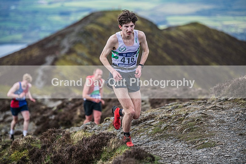 Up Hill Trial-333 - British Athletics Up Hill Only Trial Dodd Wood Keswick Friday 19th April 2024