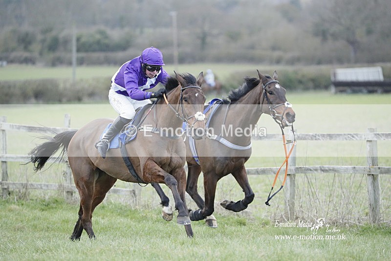 PtP 250223 0746 - Kimblewick Hunt Point-to-Point Kingston Blount 25/02/23