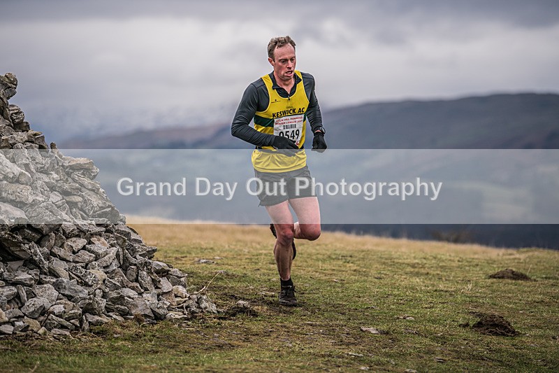 Cunswick -385 - Kendal Winter League Cunswick Scar Senior Fell Race Sunday 26th January 2025