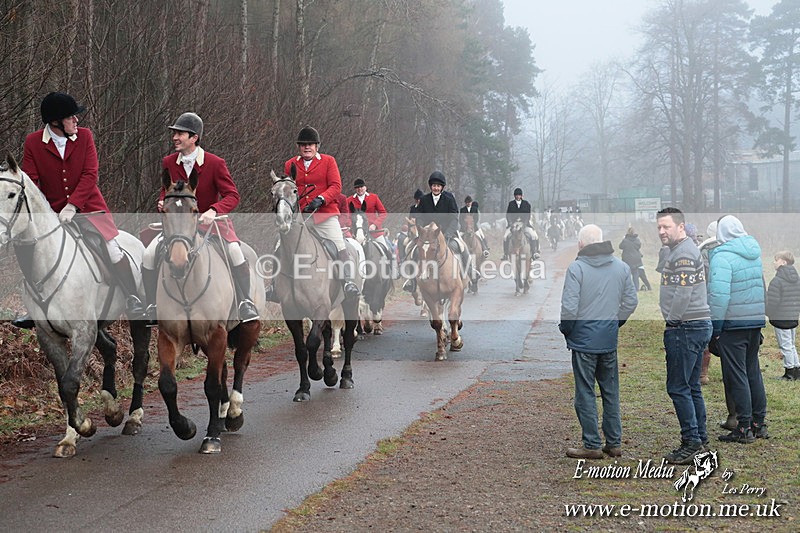 HUPY 261224 226 - Pytchley with Woodland Hunt Boxing Day Meet 26th December 2024