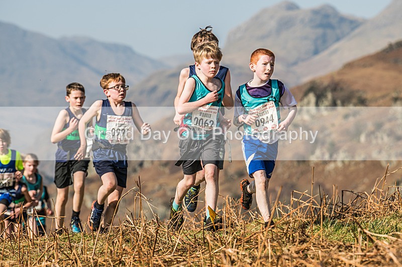 Elterwater-84 - Kendal Winter League Elterwater Under 13 Fell Race Sunday 9th March 2025