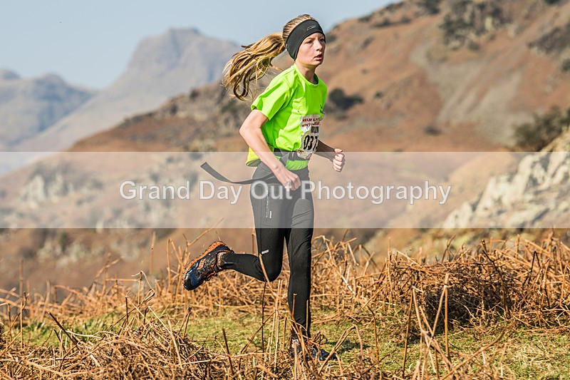 Elterwater-136 - Kendal Winter League Elterwater Under 13 Fell Race Sunday 9th March 2025