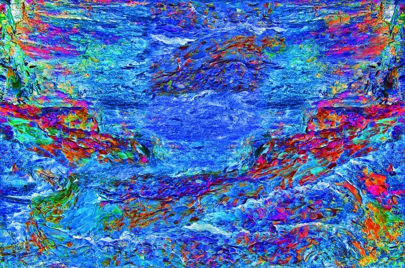 Wild Ocean Abstract - Abstracts