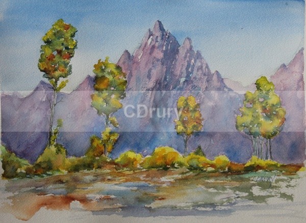 Majestic - Watercolor