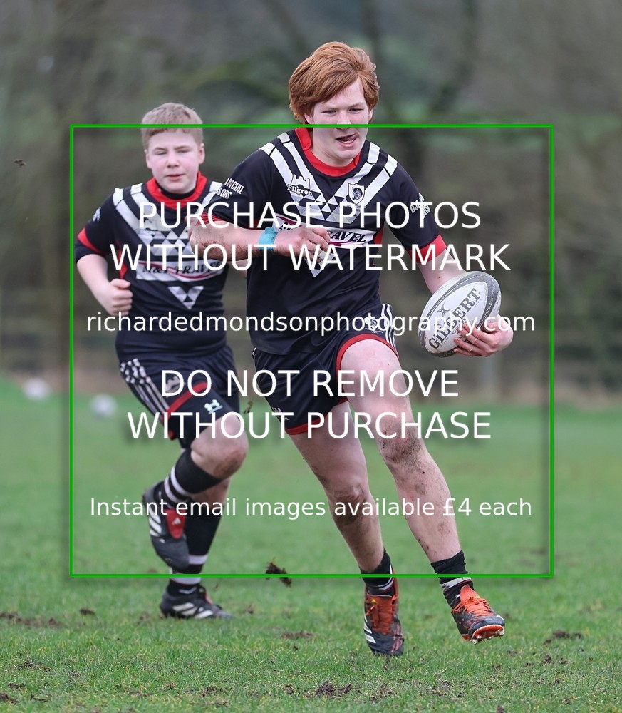 533A0465 - Kendal Rugby Under 13's vs Workington Zebra Under 13's (22/2/26)