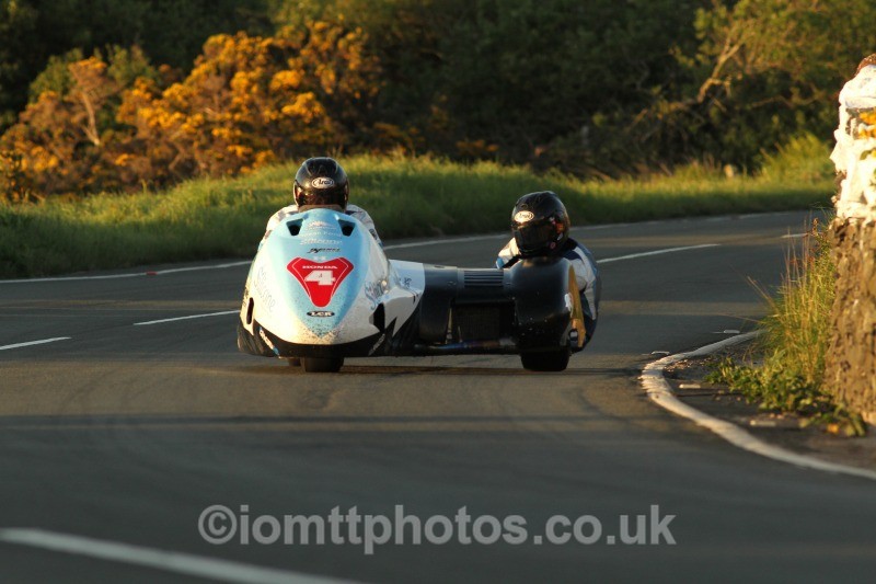 John Holden / Andrew Winkle LCR / Silicone Engineering/Barnes Racing - Monday Practice - Sidecars