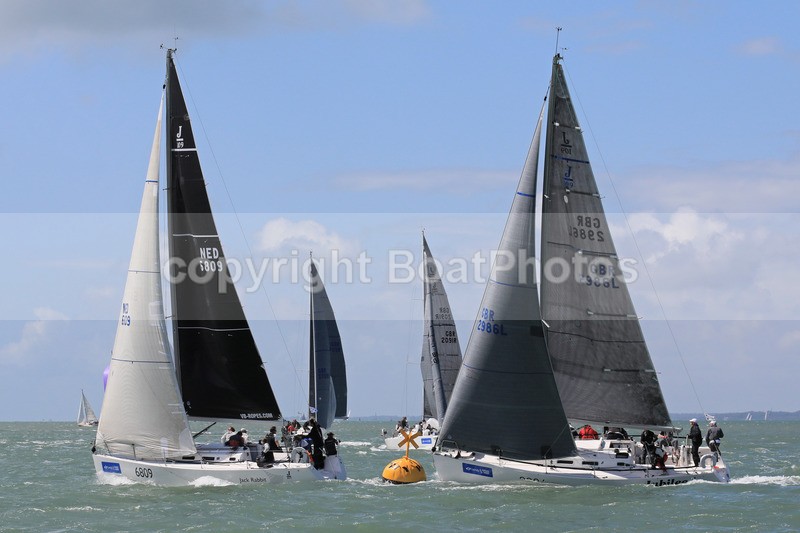 170731 JACK RABBIT NED6809 JUBILEE GBR2986L 1Y3A8436_Ed - COWES WEEK 31st JULY 2017