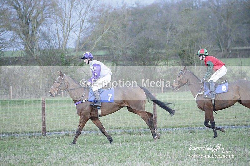 PtP 180323 1552 - Shelfield Park Races with Croome & West Warwickshire Hunt  18/03/23