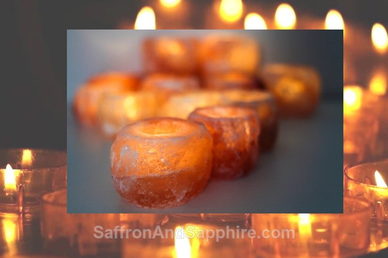 Himalayan Salt Tea-Light Holder