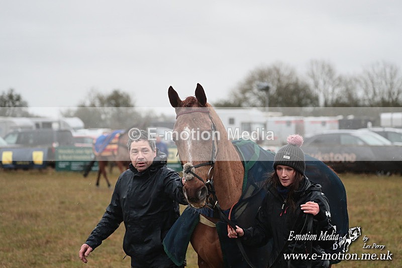 PtP 260125 122 - Cocklebarrow Point-to-Point racing with the Heythrop Hunt 26/01/25