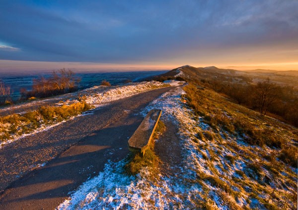 Winter Gold - The Malvern Hills