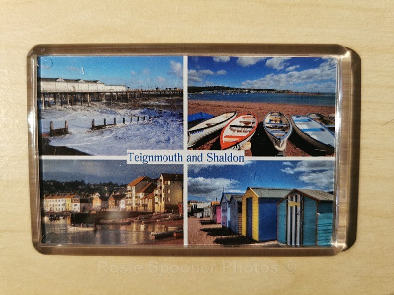 Fridge Magnets - Teignmouth and Shaldon postcard view - FRIDGE MAGNETS