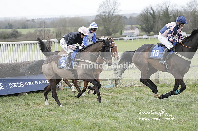 PtP 250223 0137 - Kimblewick Hunt Point-to-Point Kingston Blount 25/02/23