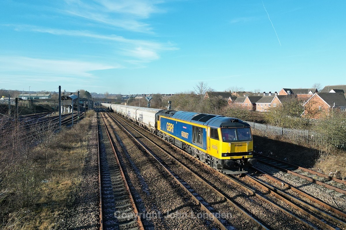 JL - 6.2.25 60087 6N19 Lynemouth PS - Tyne Dock CT, Pelaw - Latest shots