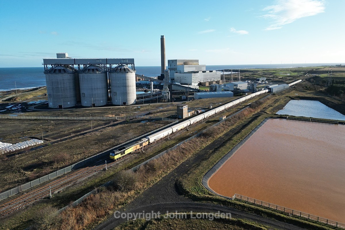 JL - 1.1.24 60096 6N86 Tyne CT - Lynemouth, Lynemouth PS - Blyth & Tyne (north to south)