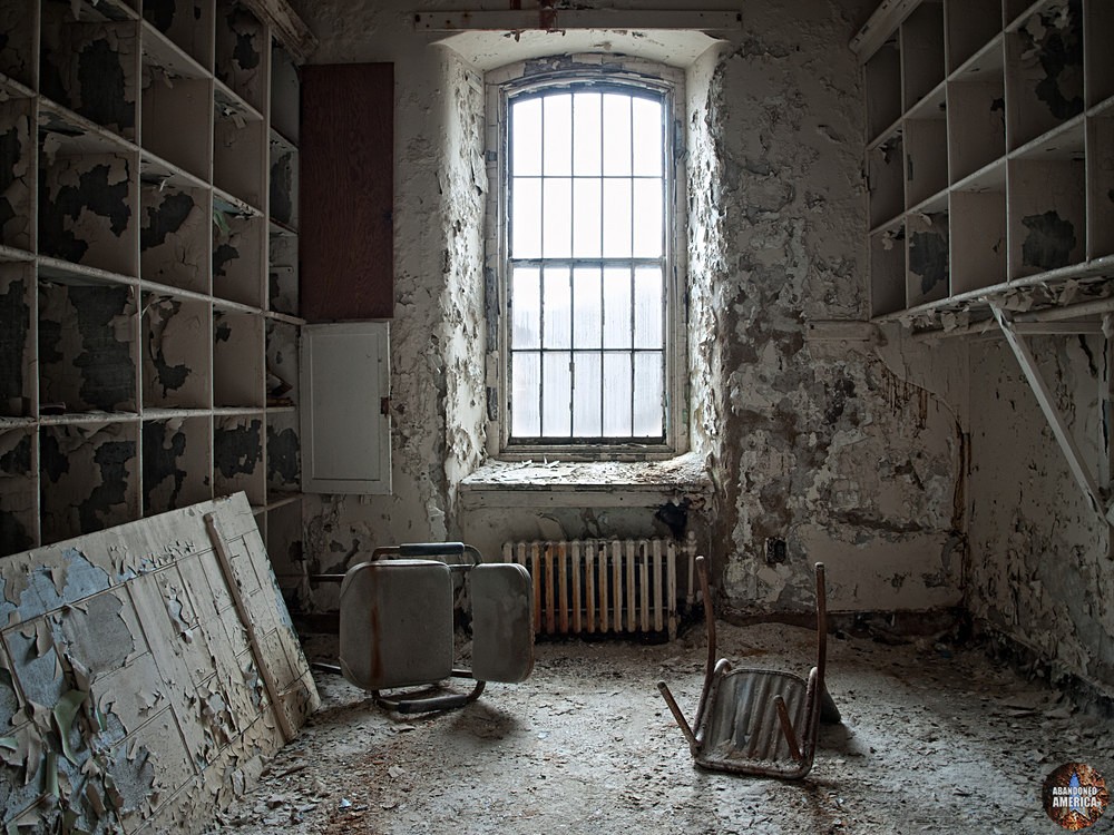 Abandoned Greystone Park Psychiatric Center | Clothing Storage - Greystone Park Psychiatric Center