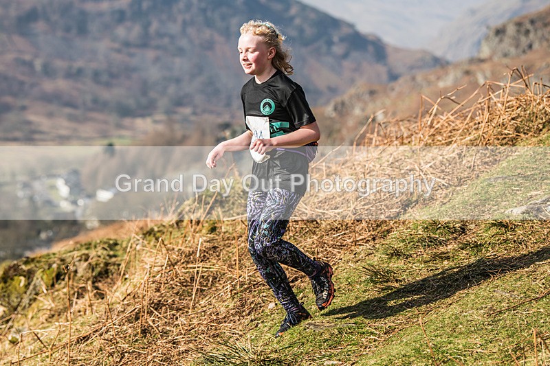 Elterwater-352 - Kendal Winter League Elterwater Under 15/17 Fell Races Sunday 9th March 2025