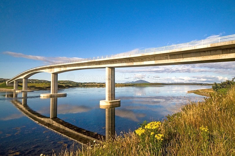 under the bridge - Mulroy Bay & Bridge