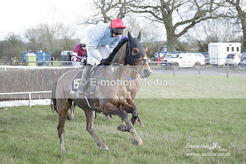 PtP 180323 1454 - Shelfield Park Races with Croome & West Warwickshire Hunt  18/03/23