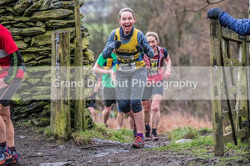 BB Kong-292 - Kong Running BB Kong Fell Race Saturday 17th February 2024